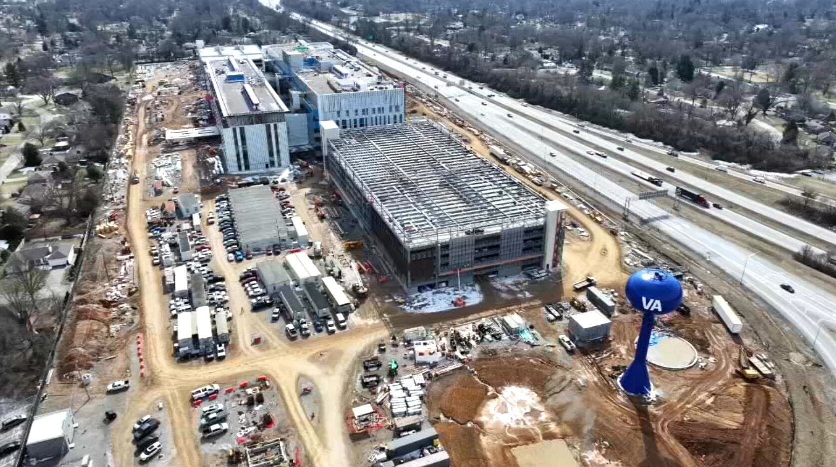 Watterson Expressway near the new VA medical center